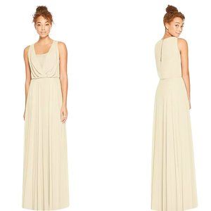 Dessy Lace Bodice Full Length Dress Size 0